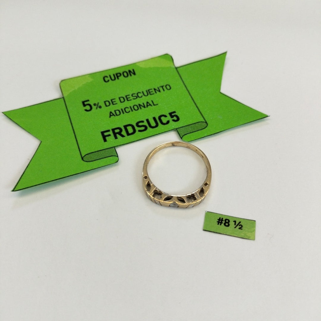 ANILLO ORO 14 K 2,20 GRMS (SEMINUEVO)