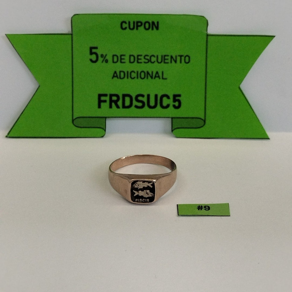 ANILLO ORO 10 K 3,60 GRMS (SEMINUEVO)