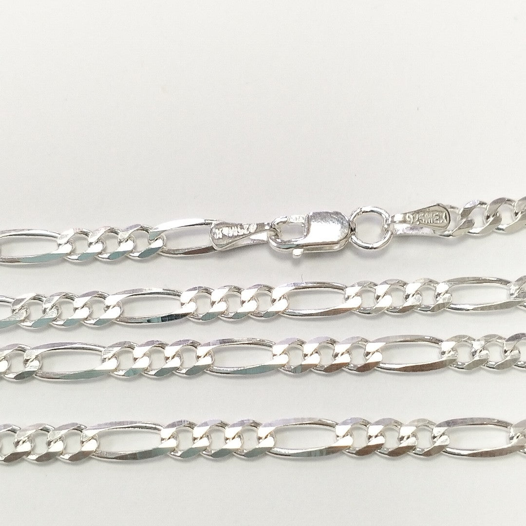 CADENA TEJIDO 3X1 PLATA .925 50 CM 6.9 GR (NUEVO)