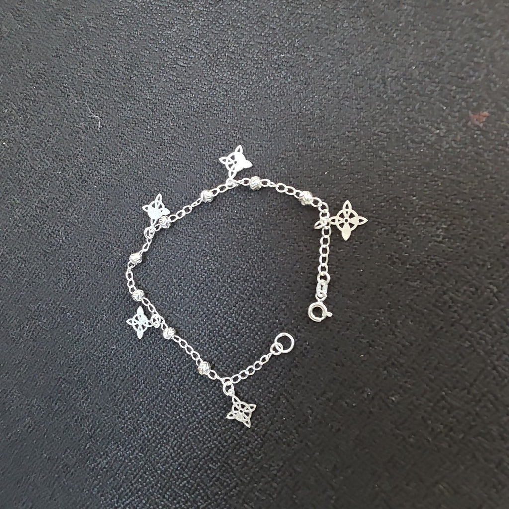 PULSERA TEJIDO ESPECIAL PLATA .925 18 CM 3.3 GR (NUEVO)