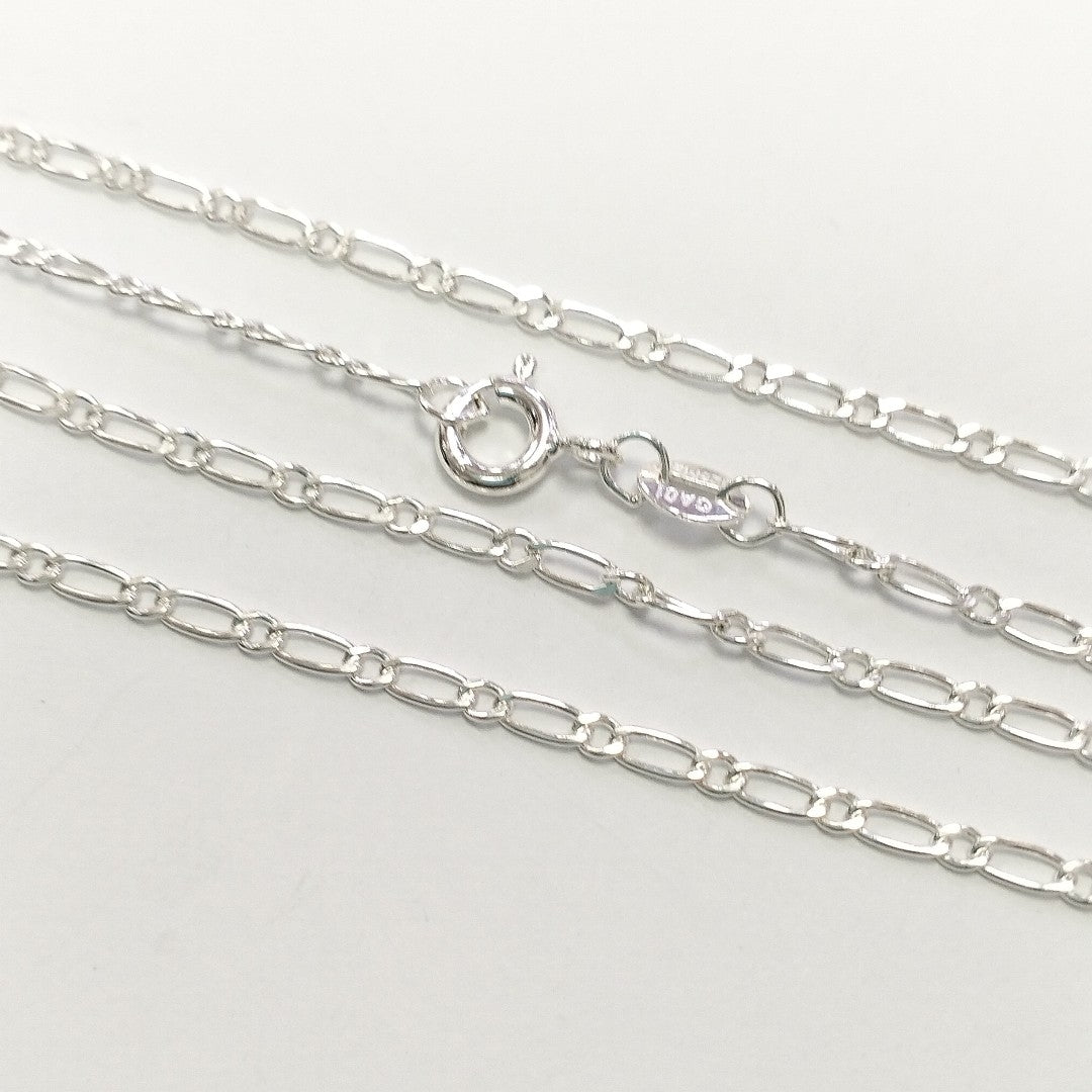 CADENA TEJIDO 1X1 PLATA .925 50 CM 3.1 GR (NUEVO)