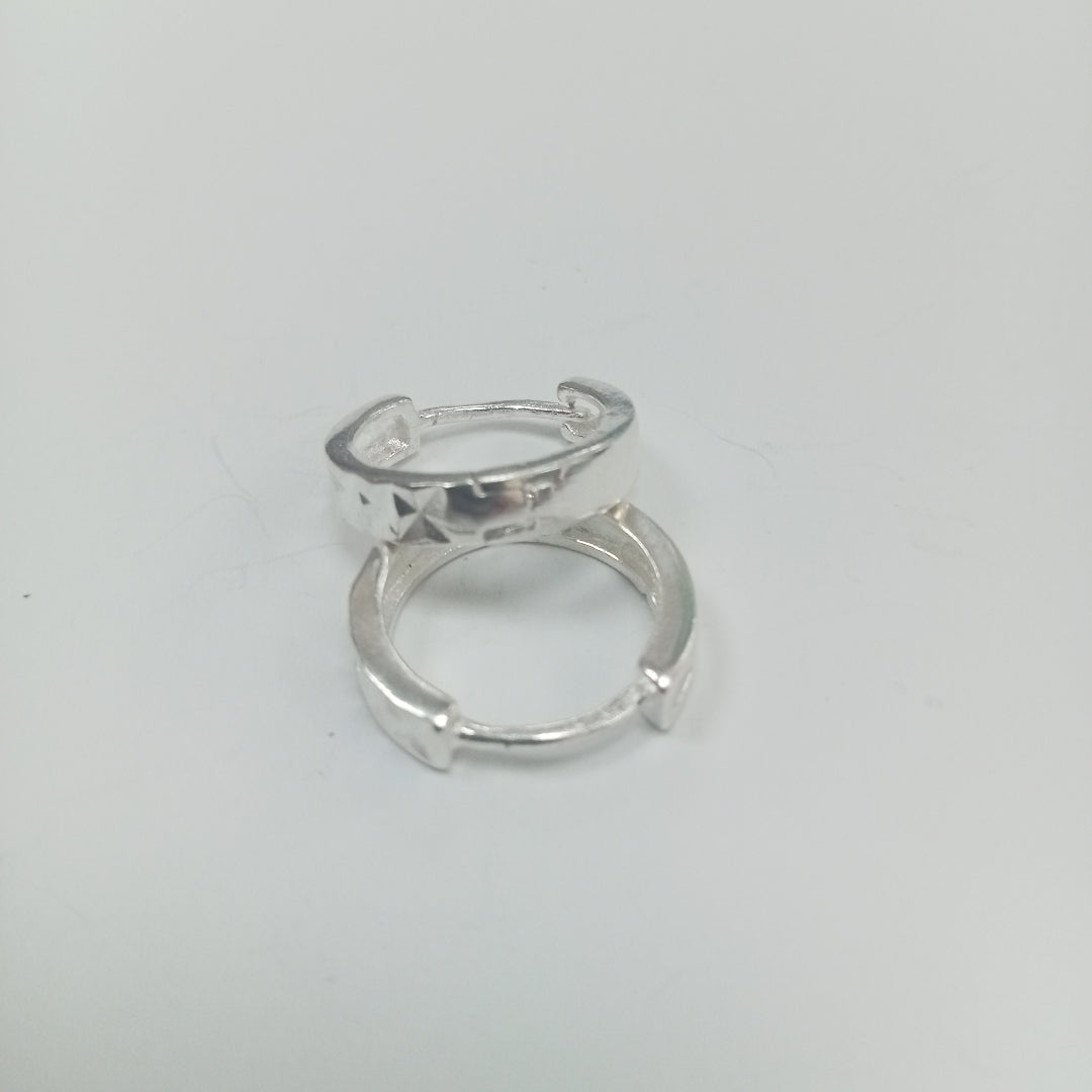 ARRACADAS LABRADAS PLATA .925 3.3 GR (NUEVO)