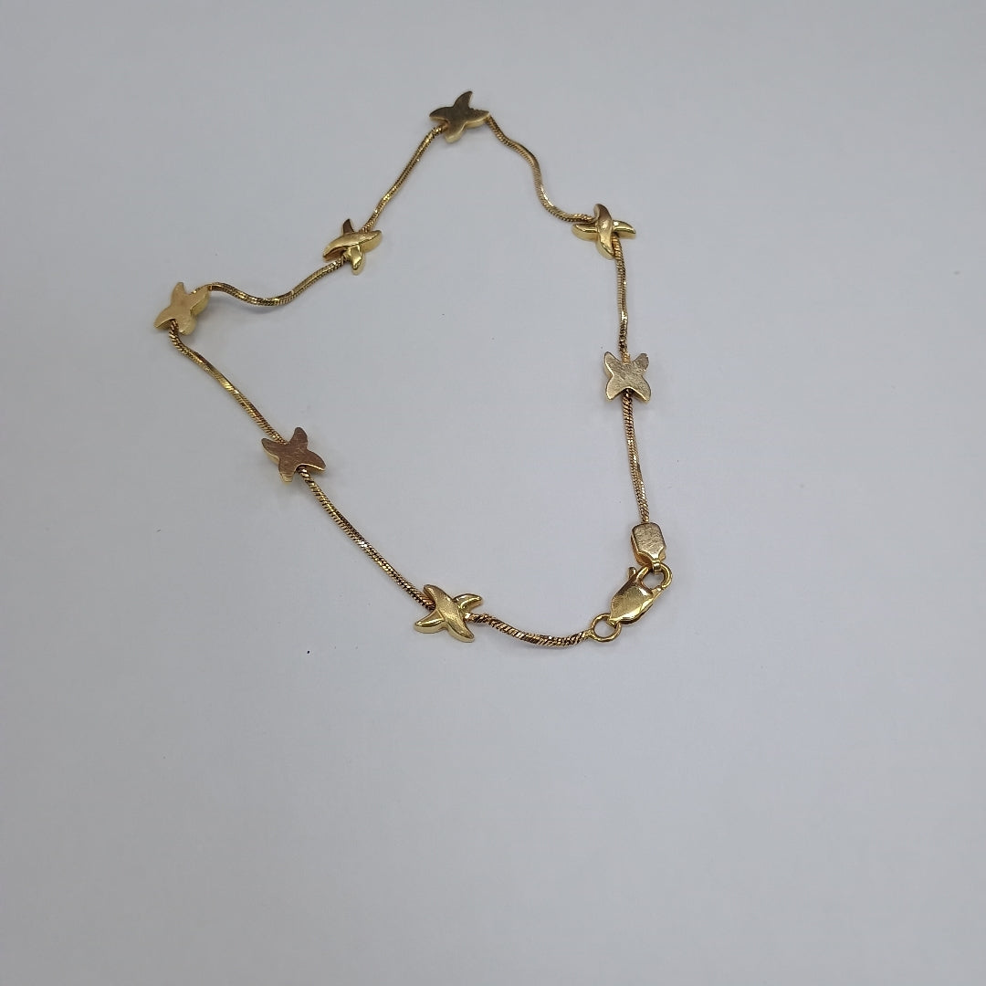 PULSERA ORO 14 K 3.9 GRMS (SEMINUEVO)