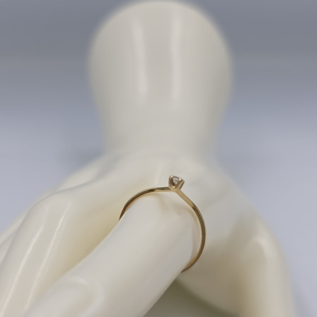 ANILLITO ORO 14 K 0,80 GRMS (SEMINUEVO)
