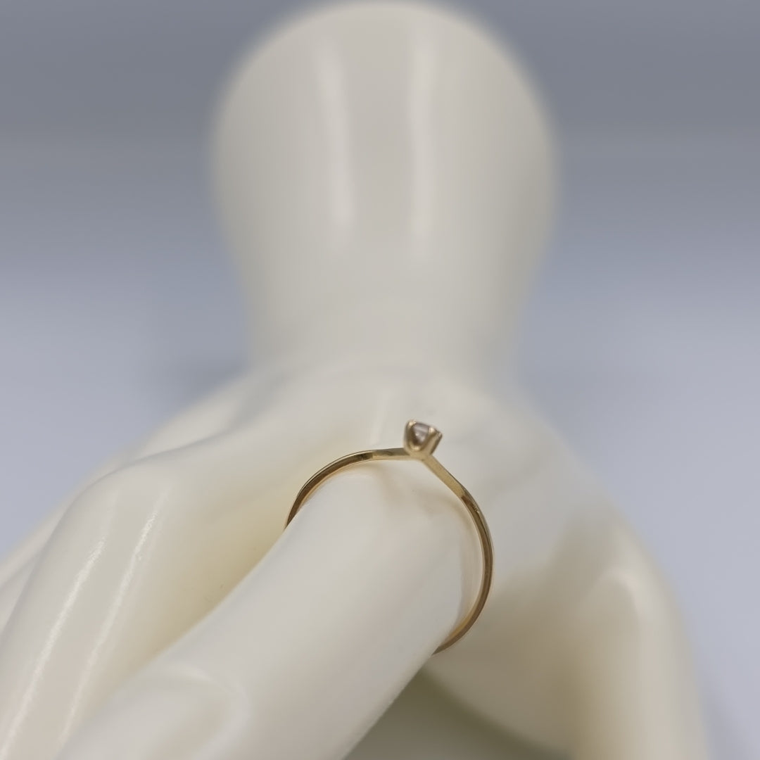 ANILLITO ORO 14 K 0,80 GRMS (SEMINUEVO)