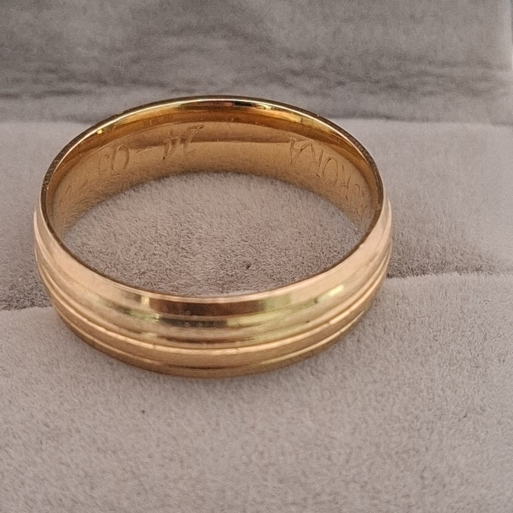 ARGOLLA ORO 14 K 2,80 GRMS (SEMINUEVO)