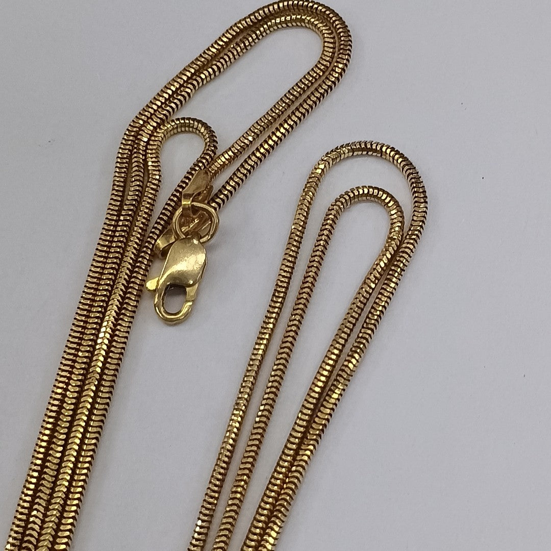 CADENA ORO 14 K 4 GRMS (SEMINUEVO)