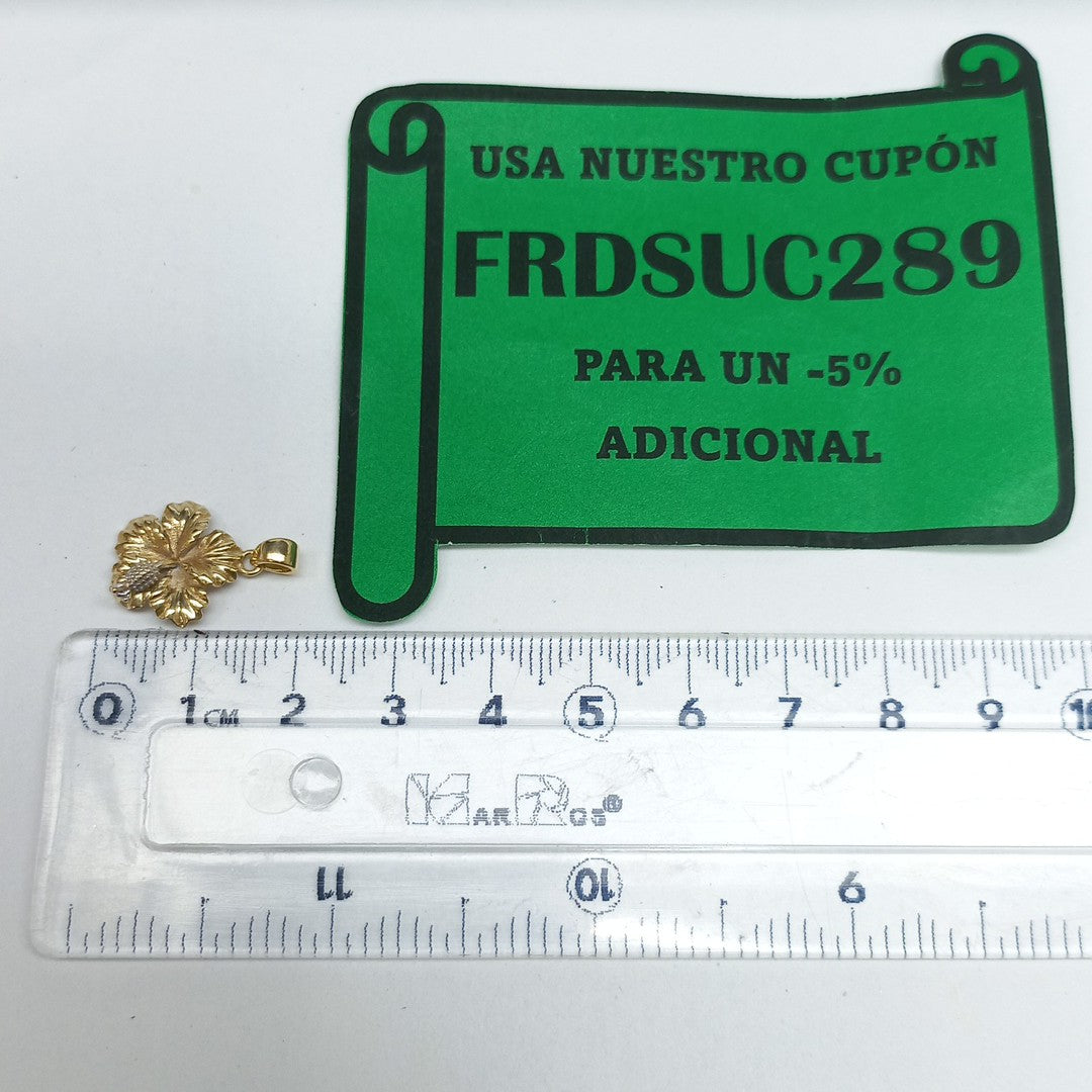 DIJE ORO,ORO BLANCO 10 K 0,90 GRMS (SEMINUEVO)