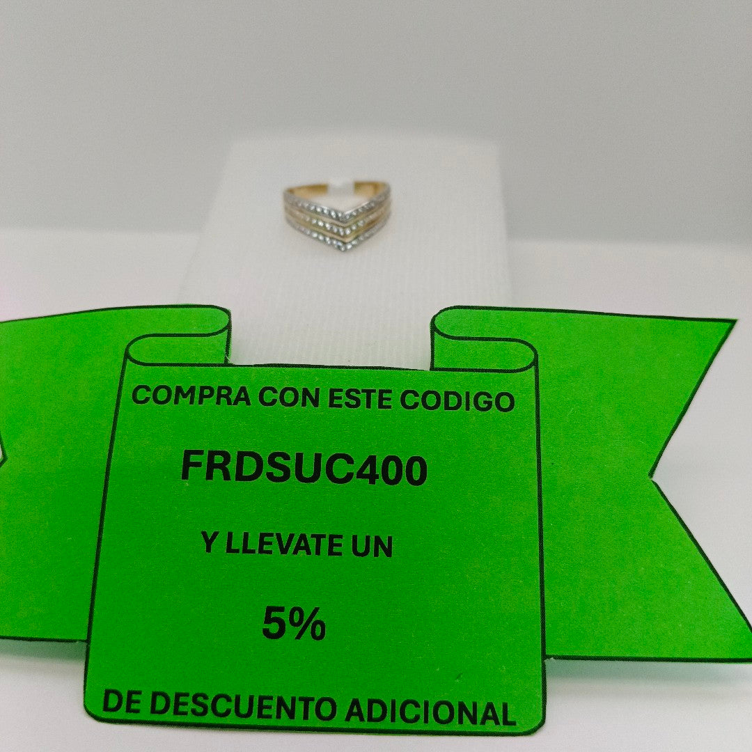 ANILLOS DAMA ORO 14K 2.4 (NUEVO)