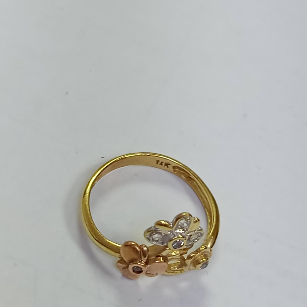 ANILLITO ORO,RODIADO 14 K 2,60 GRMS (SEMINUEVO)