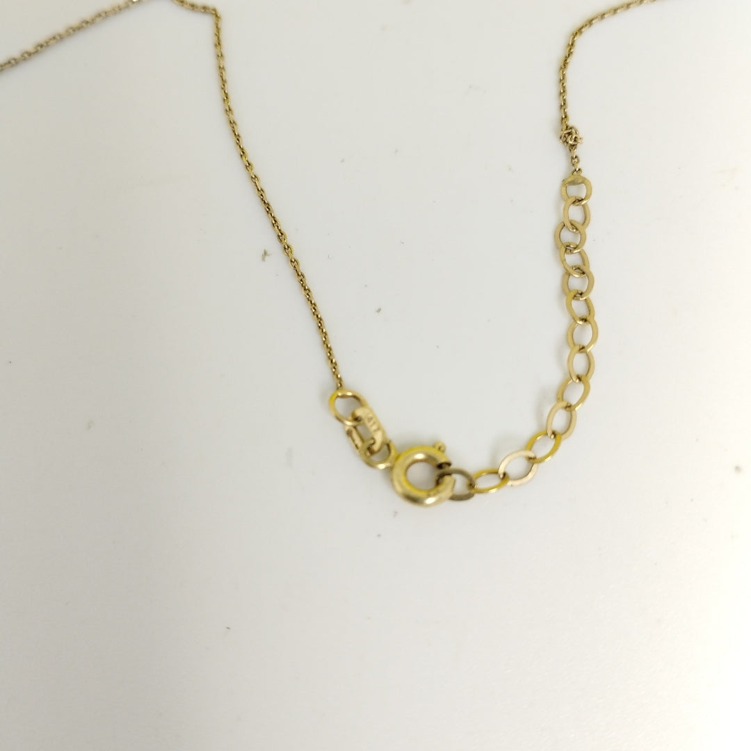 CADENA, DIJE ORO 10 K 2.6 GRMS (SEMINUEVO)