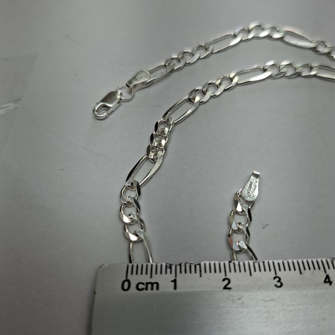 CADENA TEJIDO 3X1 PLATA .925 55 CM 15.2 GR (NUEVO)