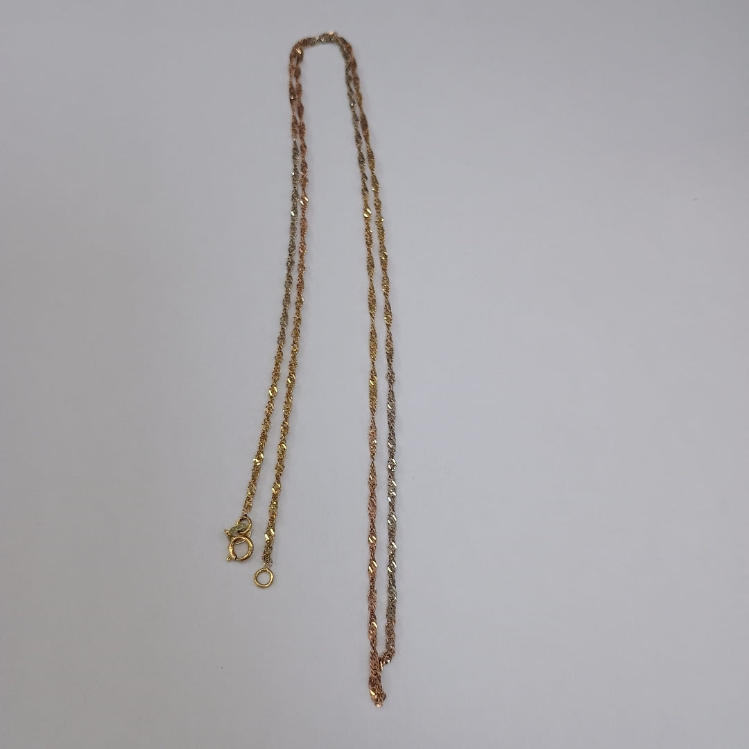 CADENA ORO 14 K 1,90 GRMS (SEMINUEVO)