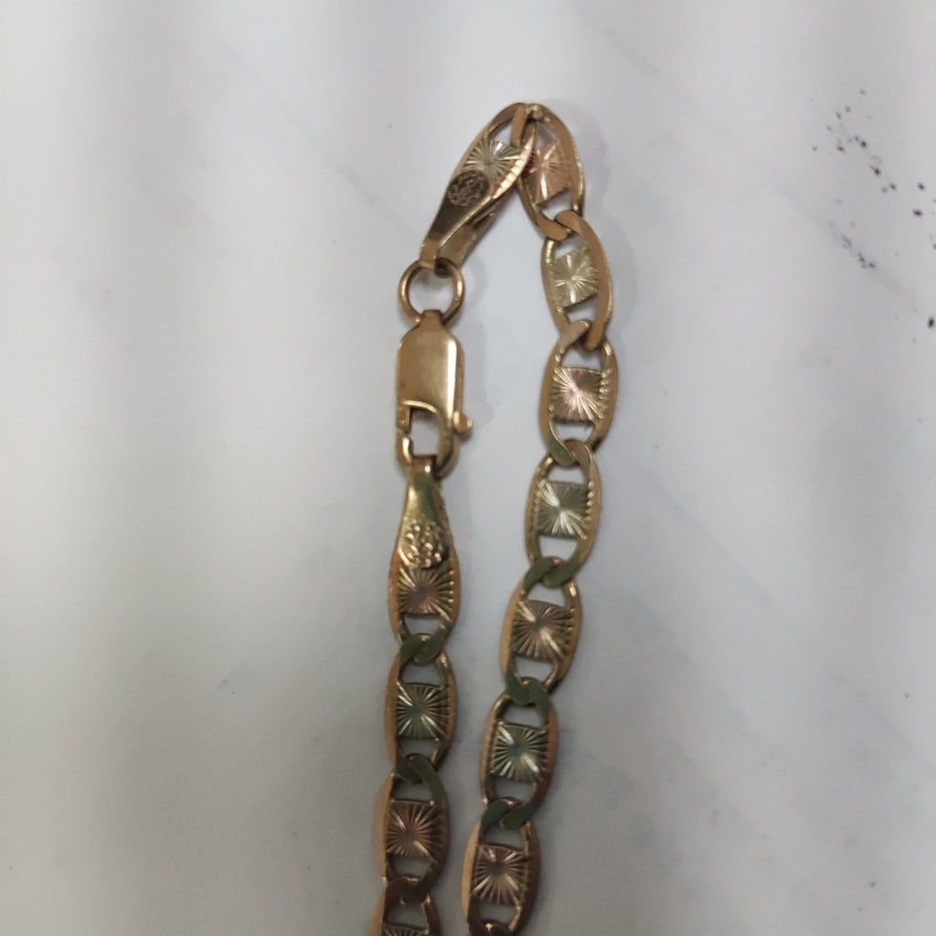 CADENA ORO, ORO COMBINADO 10 K 16.6 GRMS (SEMINUEVO)