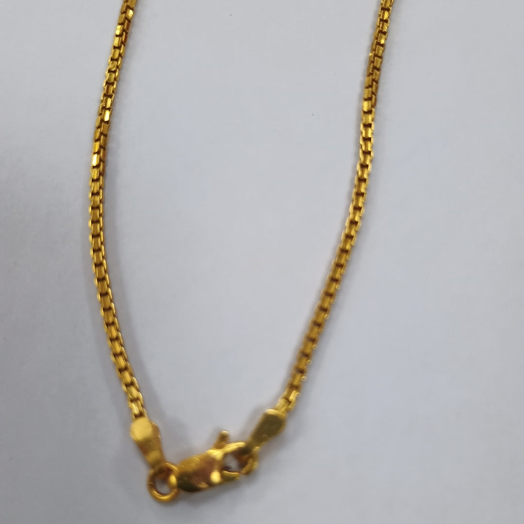 CADENA ORO 18 K 7.9 GRMS (SEMINUEVO)
