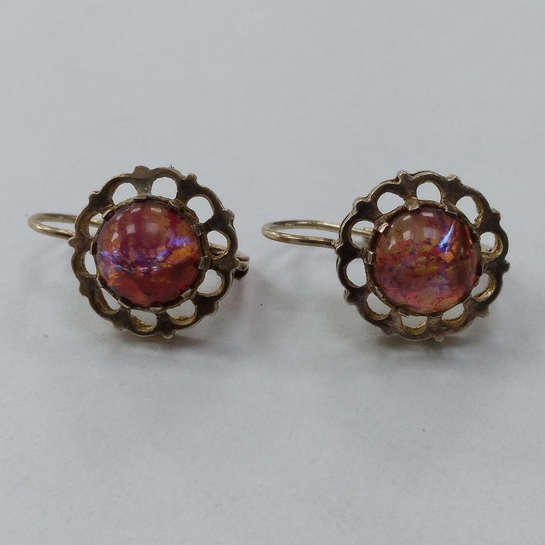 ARETES PAR ORO 10 K 4,20 GRMS (SEMINUEVO)