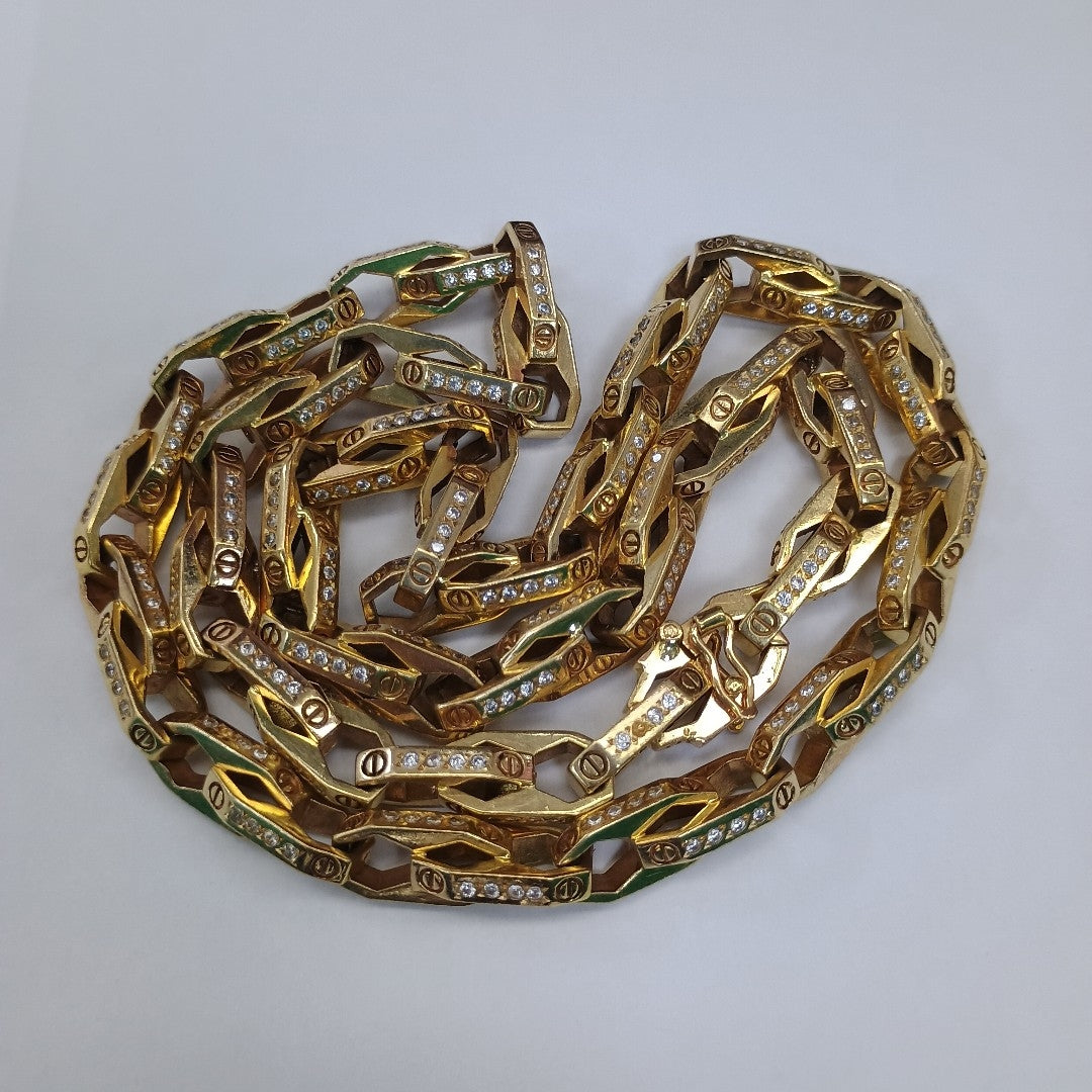 CADENA ORO 14 K 97.1 GRMS (SEMINUEVO)