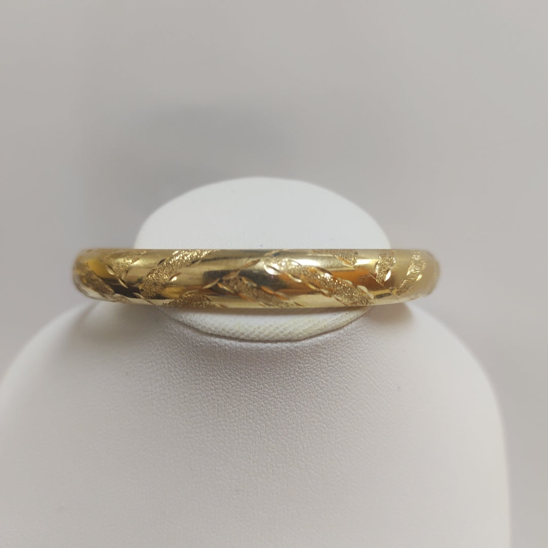 PULSERA RIGIDA ORO 14 K 10,60 GRMS (SEMINUEVO)