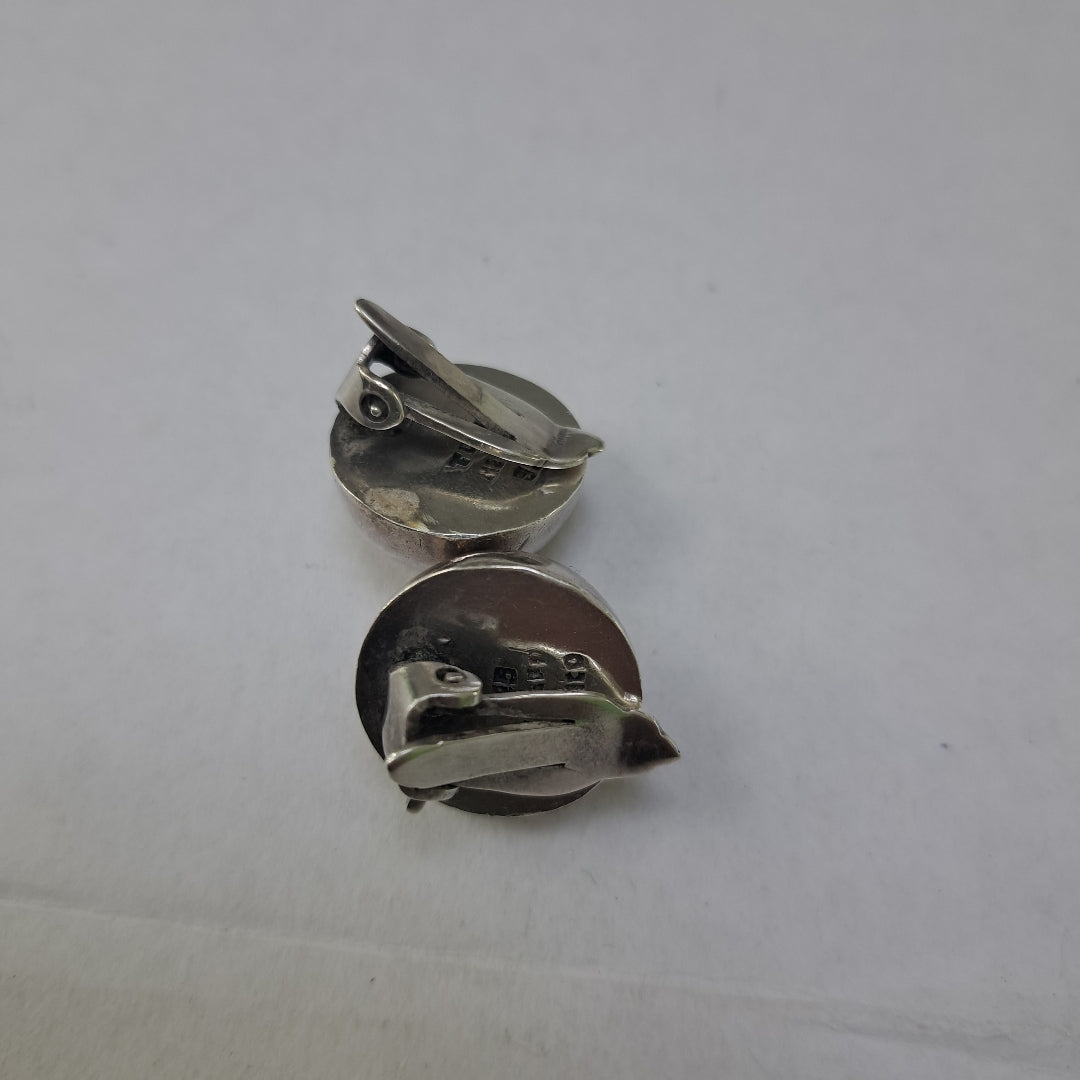 ARETES PAR PLATA 13,40 GRMS (SEMINUEVO)
