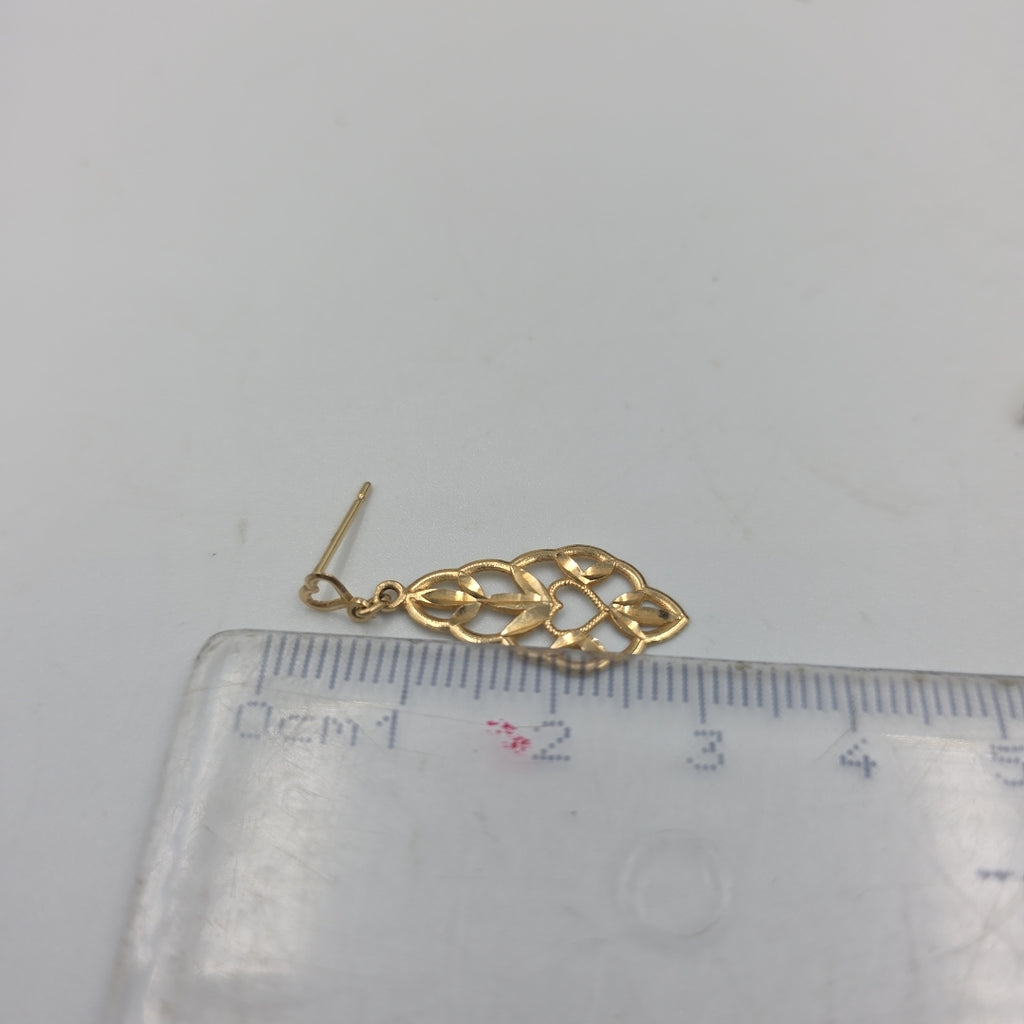 ARETES PAR ORO 14 K 0,90 GRMS (SEMINUEVO)