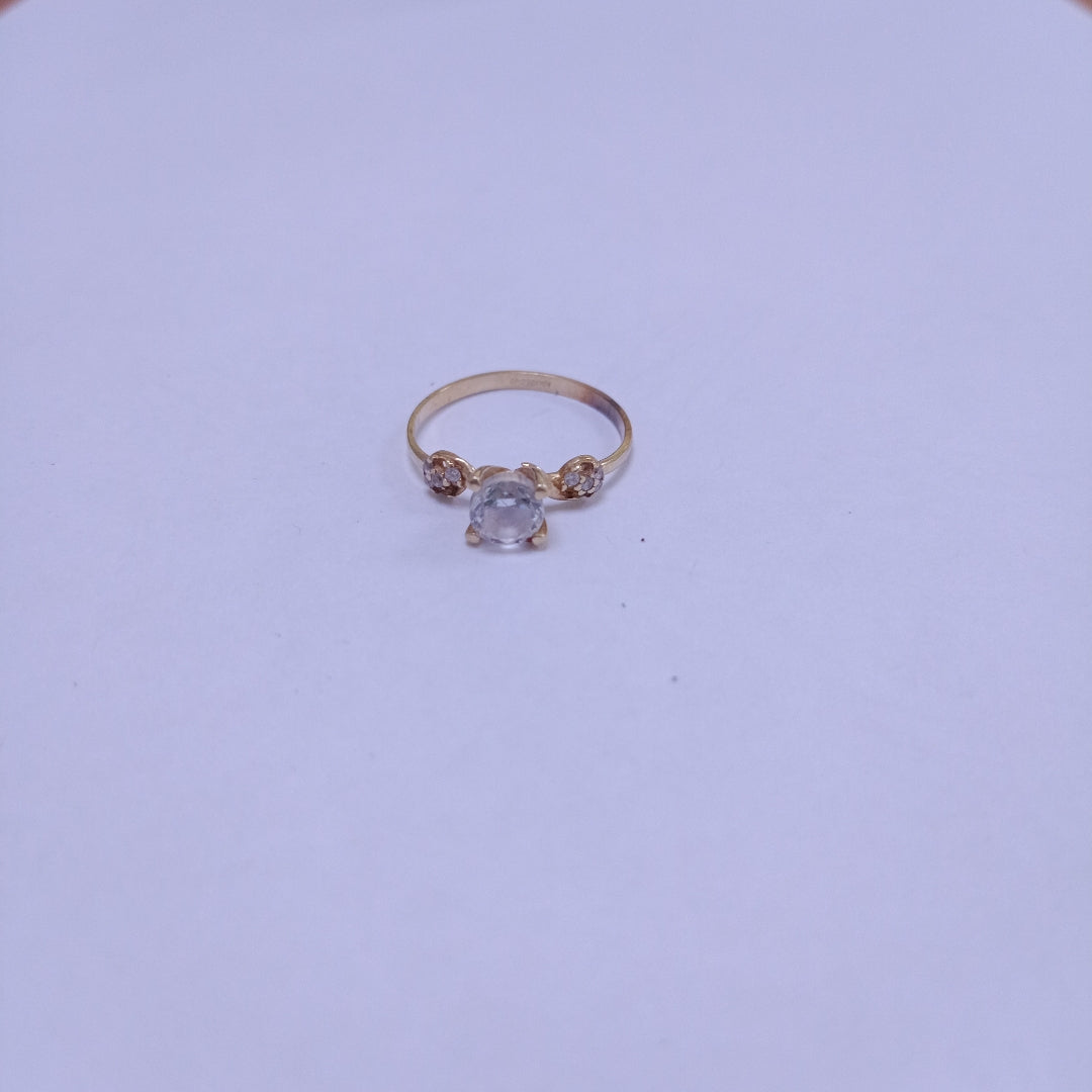 ANILLO ORO 10 K 1.8 GRMS (SEMINUEVO)