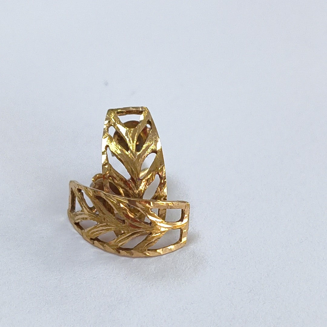 ARETES PAR ORO 10 K 1.2 GRMS (SEMINUEVO)