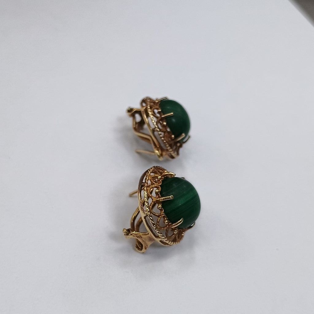 ARETES PAR ORO 14 K 6,30 GRMS (SEMINUEVO)