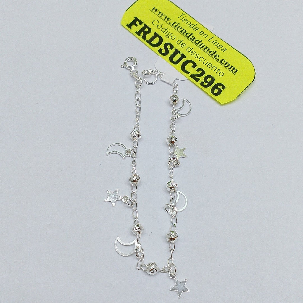 PULSERA TEJIDO TEJIDO ESPECIAL PLATA .925 18 CM 3.1 GR (NUEVO)