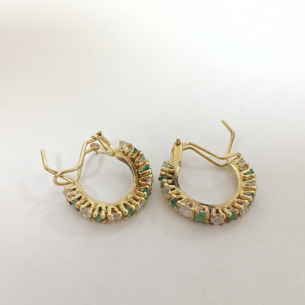 ARETES PAR ORO 14 K 3,20 GRMS (SEMINUEVO)