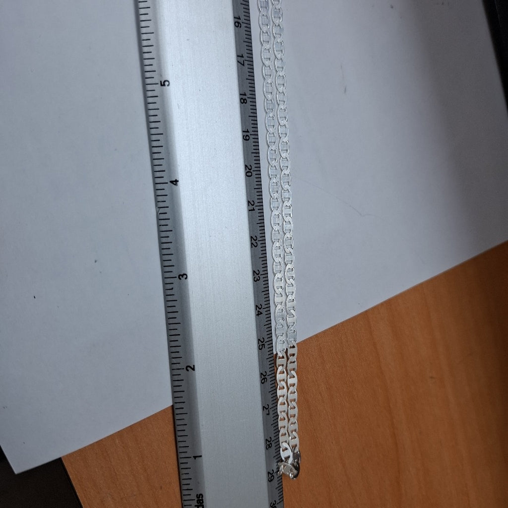 CADENA TEJIDO GUCHI PLATA .925 60 CM 9.6 GR (NUEVO)