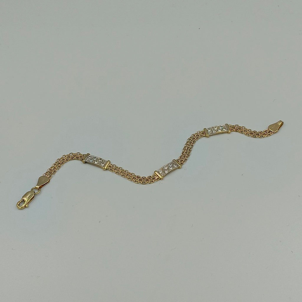 PULSERA ORO 14 K 6,60 GRMS (SEMINUEVO)