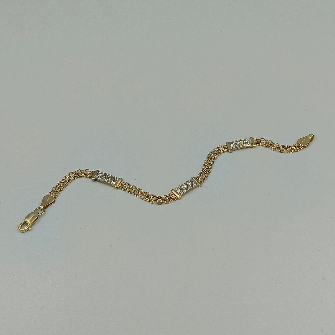 PULSERA ORO 14 K 6,60 GRMS (SEMINUEVO)