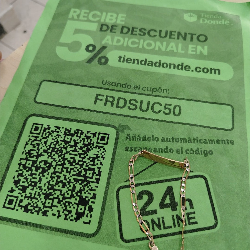 ESCLAVA ORO, RODIADO 14 K 5.2 GRMS (SEMINUEVO)