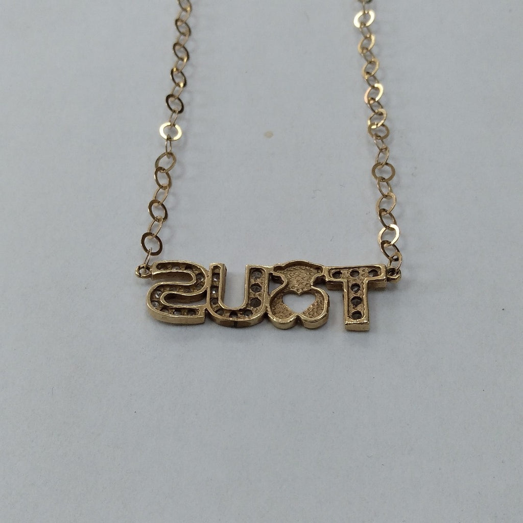 CADENA, DIJE ORO 14 K 6.2 GRMS (SEMINUEVO)