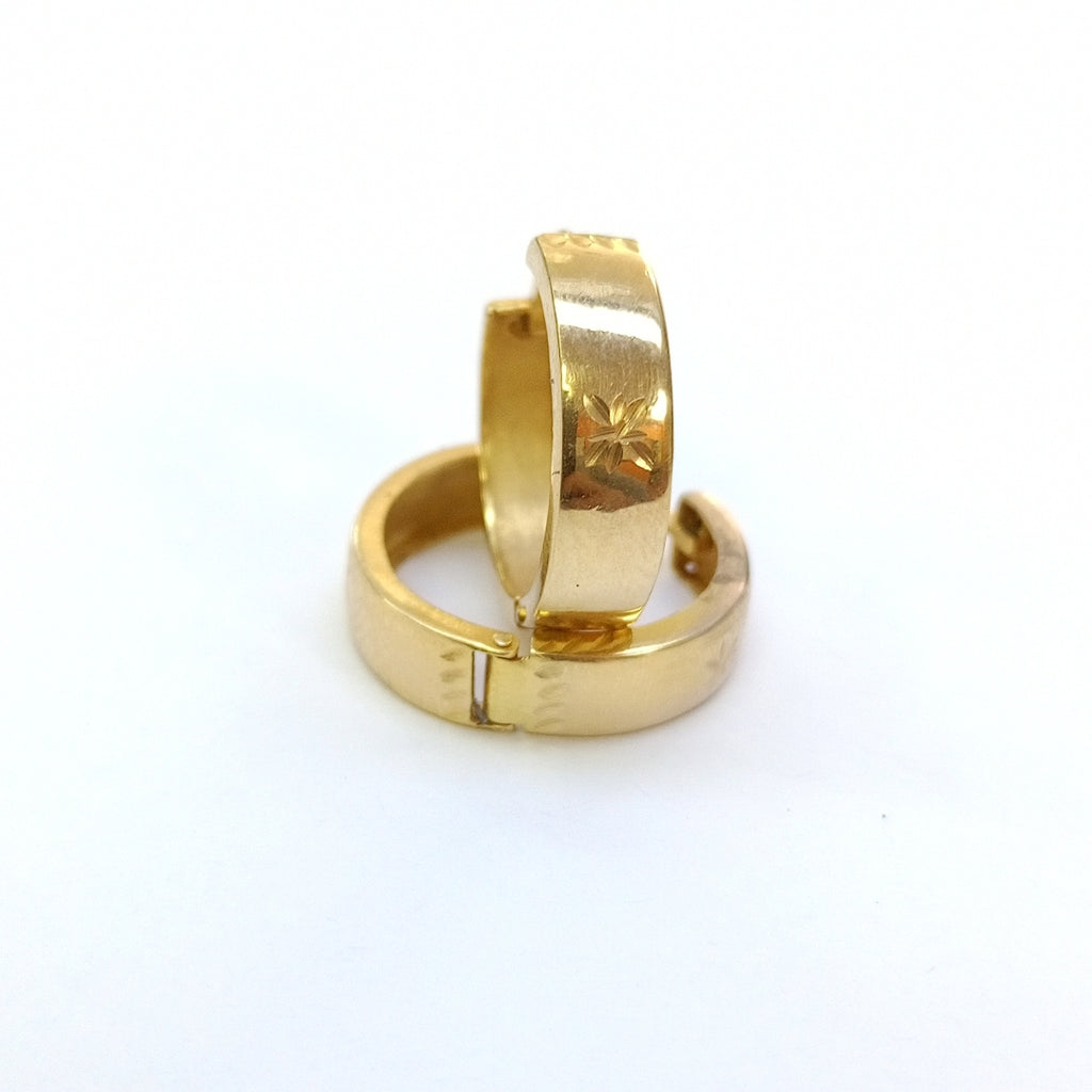 ARRACADAS PAR ORO 8 K 3,20 GRMS (SEMINUEVO)