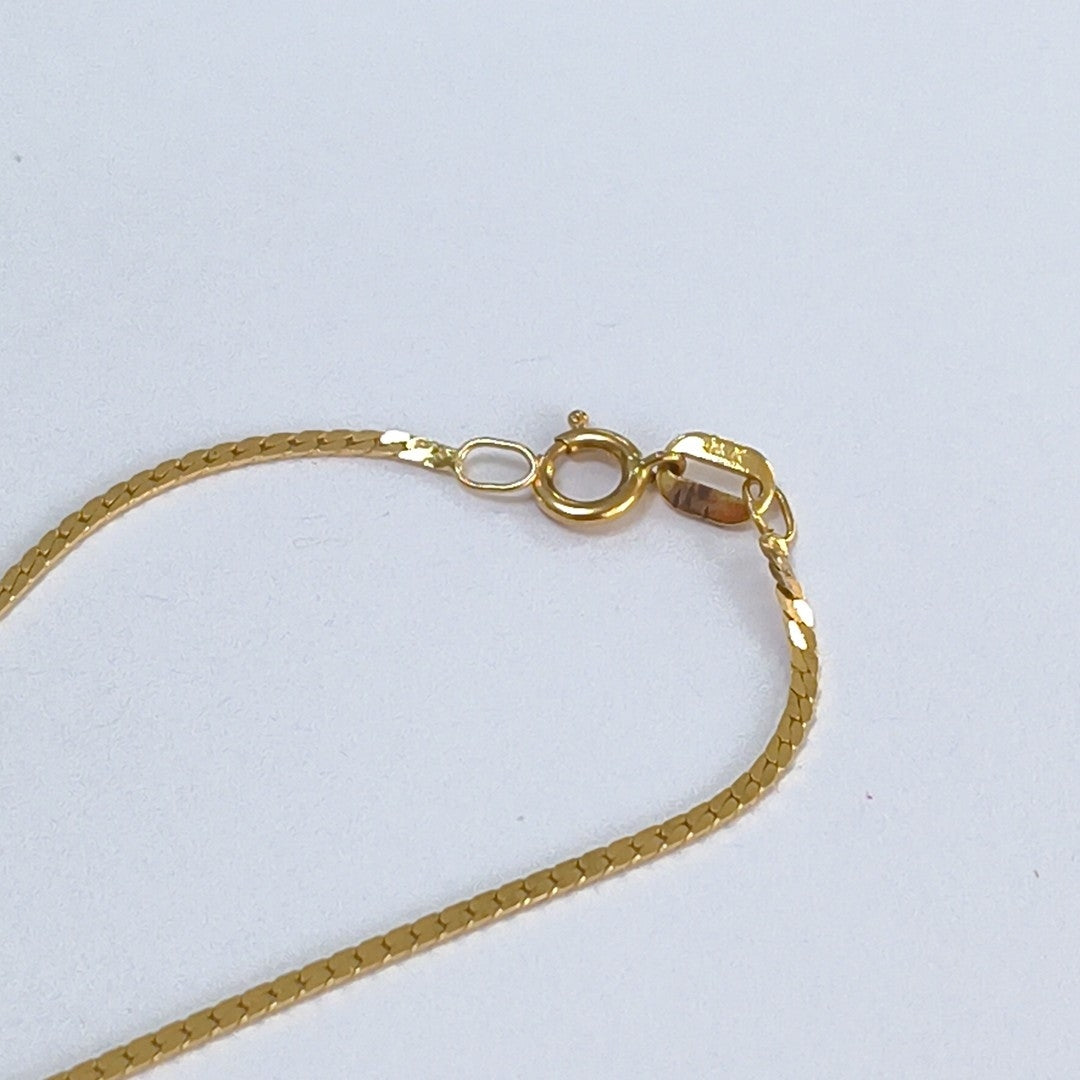 CADENA ORO 14 K 2,30 GRMS (SEMINUEVO)