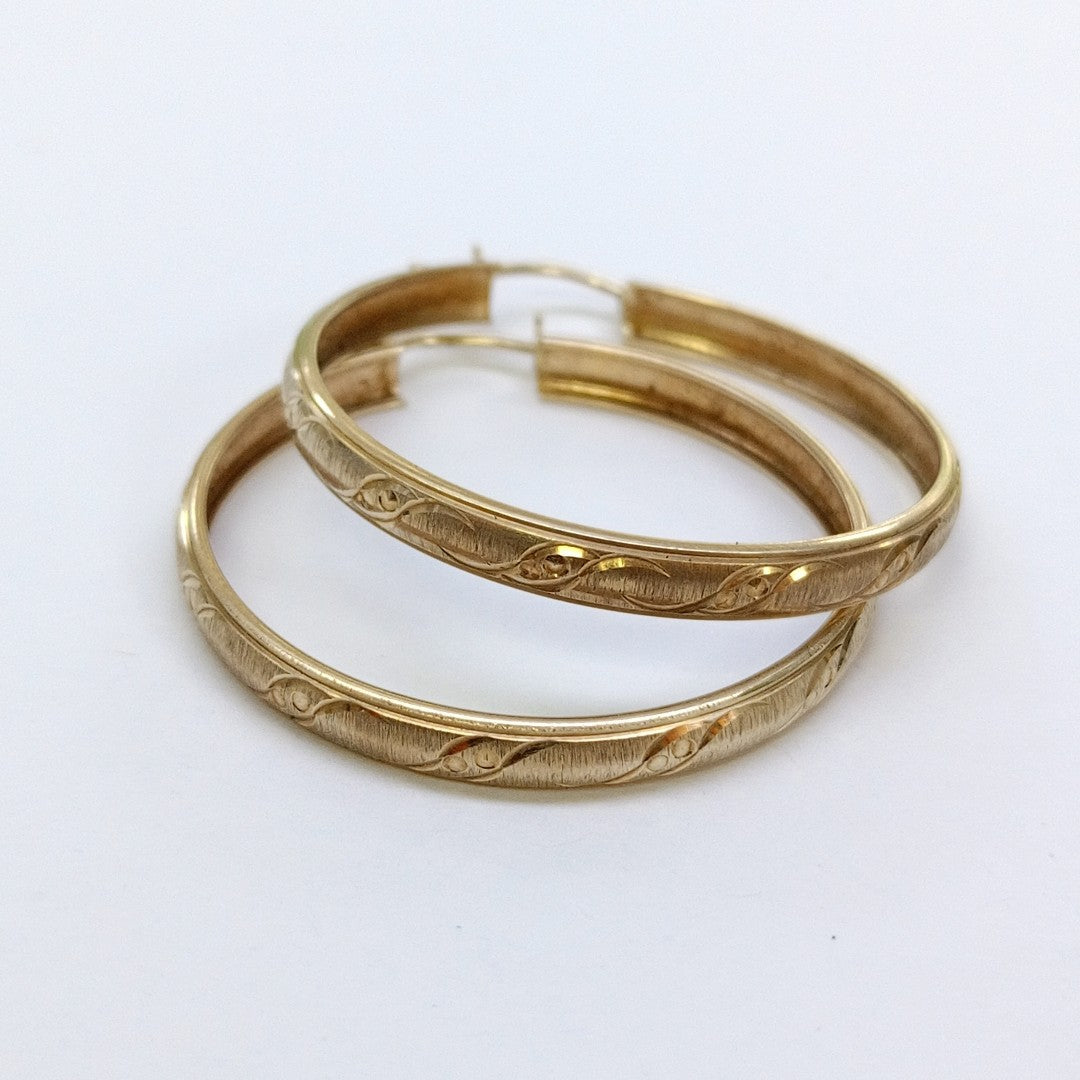 ARRACADAS PAR ORO 10 K 4 GRMS (SEMINUEVO)