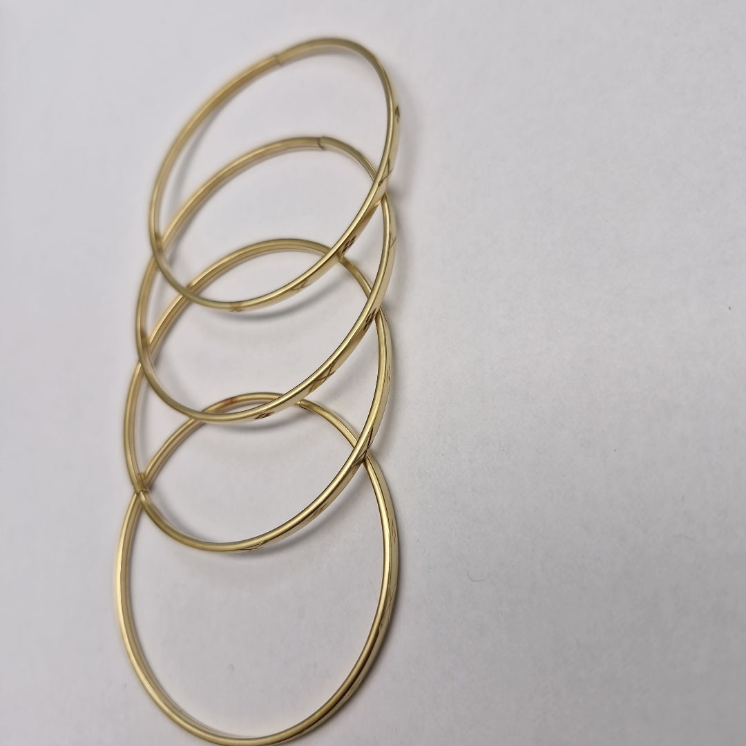 PULSERA RIGIDA ORO 8 K 11.8 GRMS (SEMINUEVO)