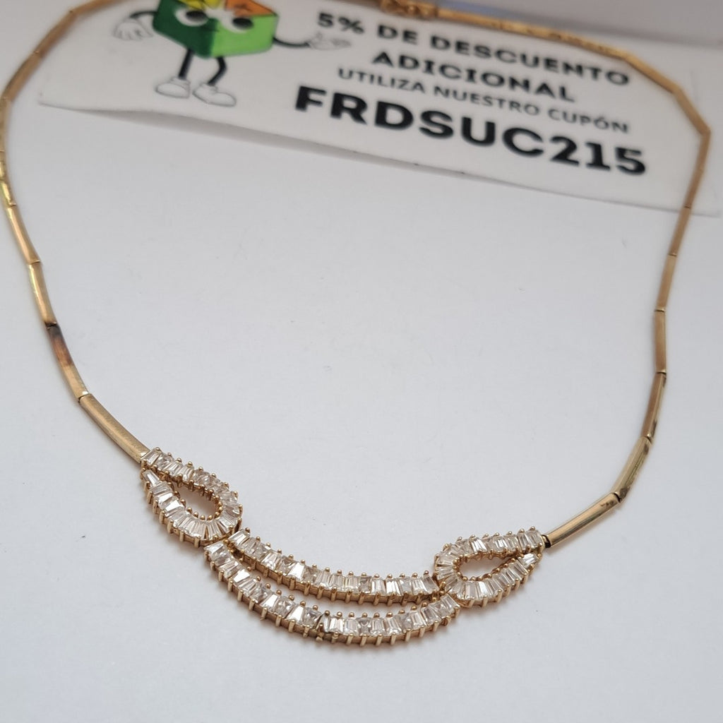 GARGANTILLA ORO 10 K 14.7 GRMS (SEMINUEVO)