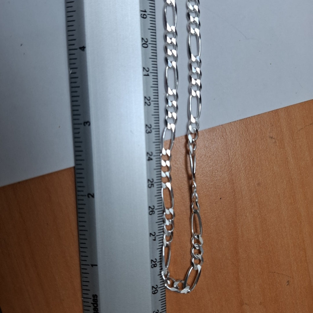 CADENA TEJIDO 3X1 PLATA .925 60 CM 17.6 GR (NUEVO)