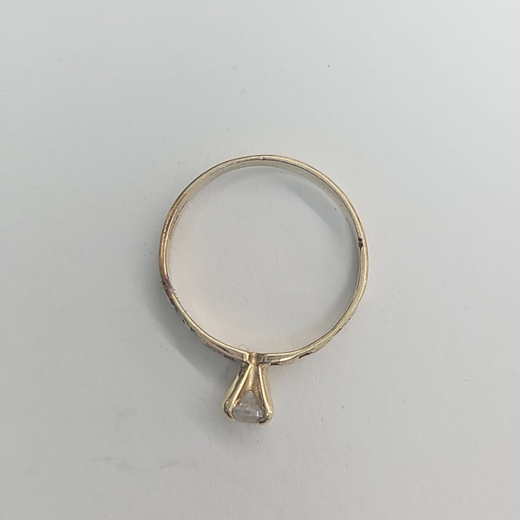 SOLITARIO ORO 14 K 1,70 GRMS (SEMINUEVO)