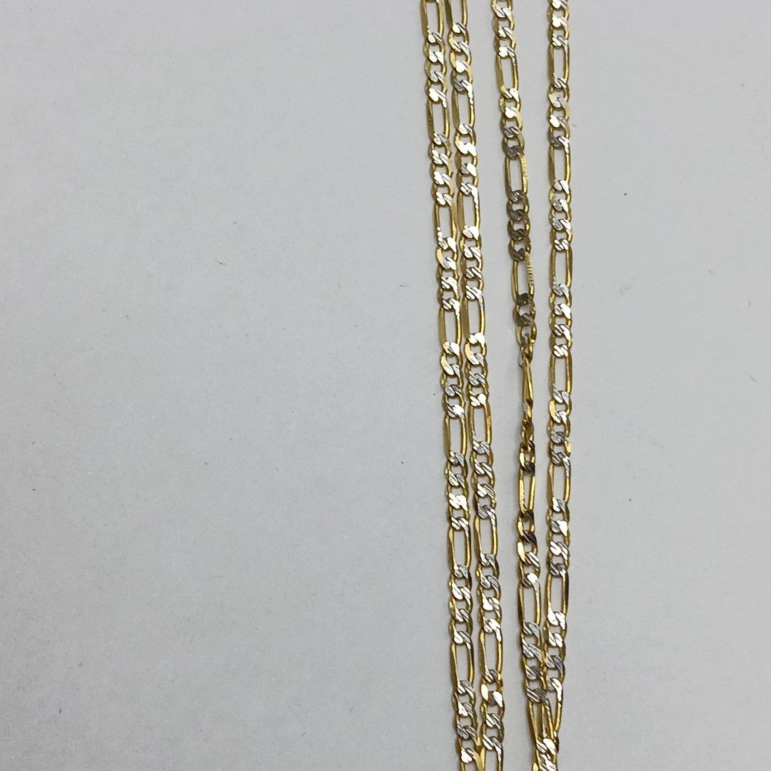 CADENA ORO, RODIADO 10 K 2.9 GRMS (SEMINUEVO)