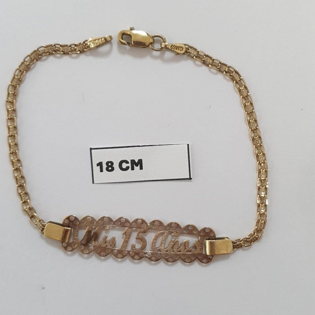 ESCLAVA ORO 10 K 2,80 GRMS (SEMINUEVO)
