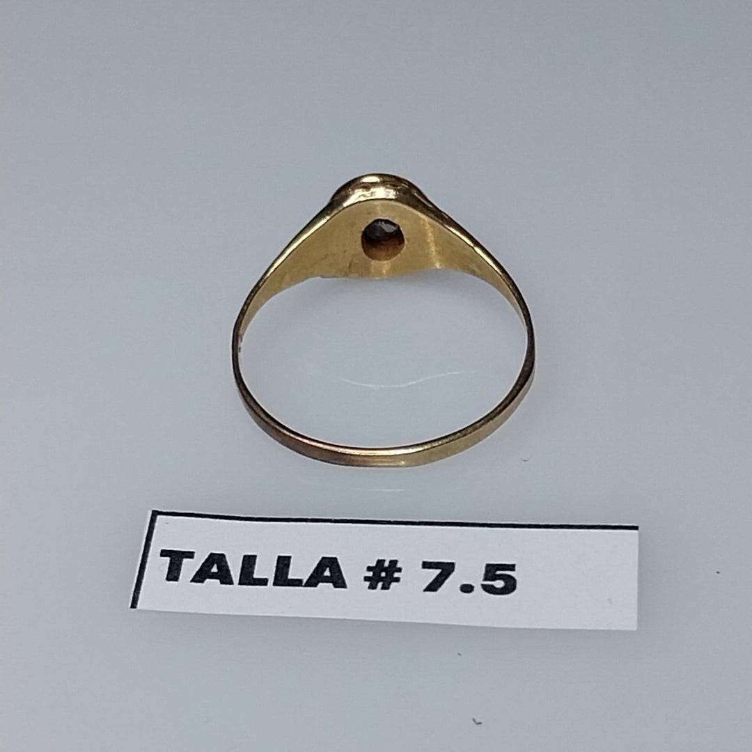ANILLO DE GRADUACIÓN ORO 10 K 1,80 GRMS (SEMINUEVO)