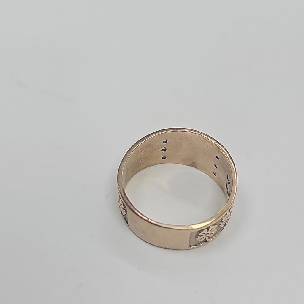ARGOLLA DE LA SUERTE ORO 14 K 4.7 GRMS (SEMINUEVO)