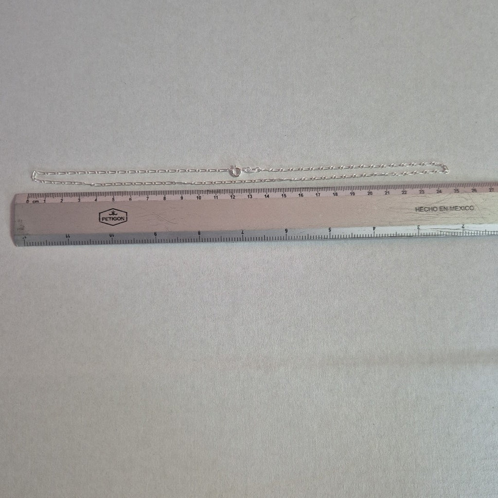 CADENA TEJIDO 1X1 PLATA .925 50 CM 2.9 GR (NUEVO)
