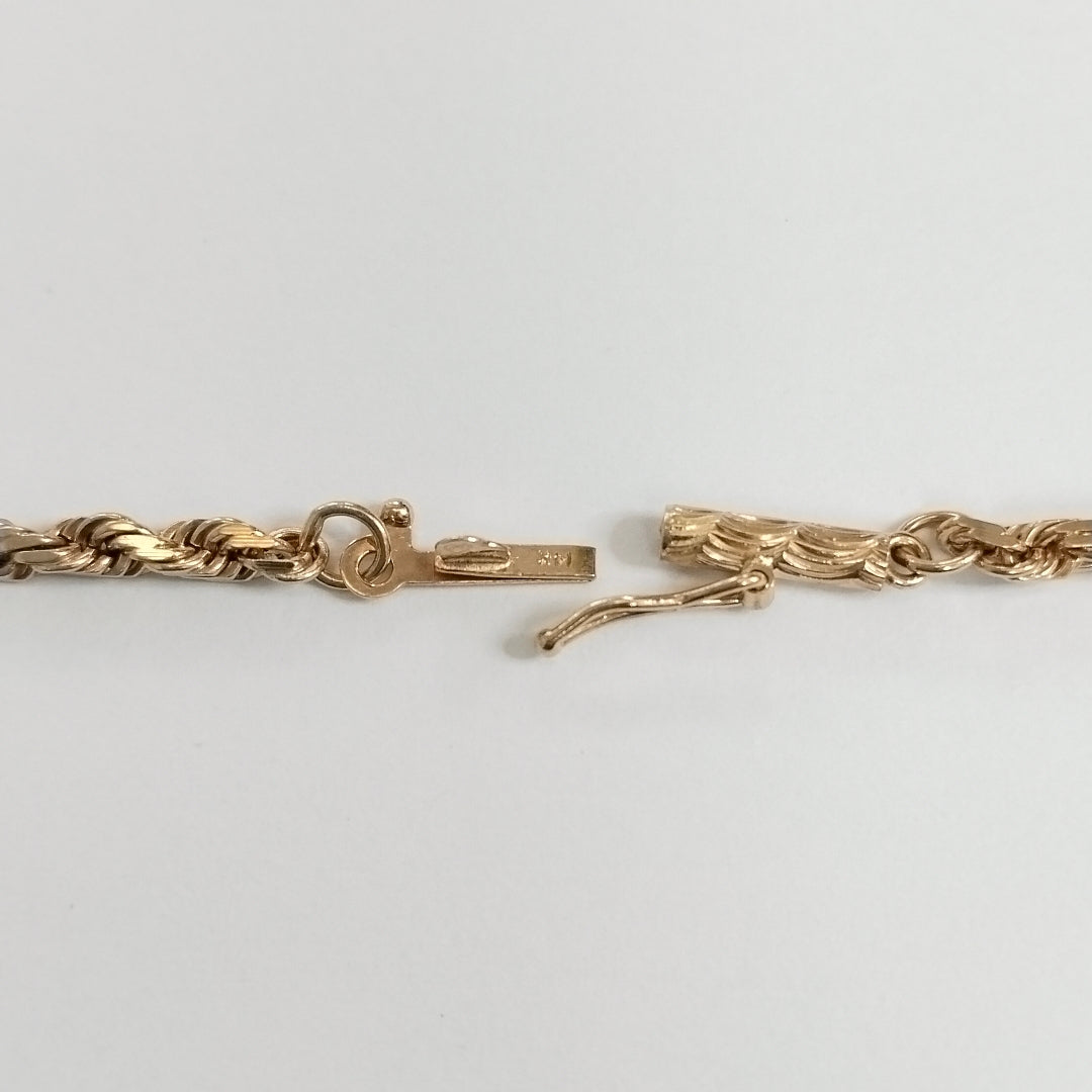 CADENA ORO 14 K 12,90 GRMS (SEMINUEVO)