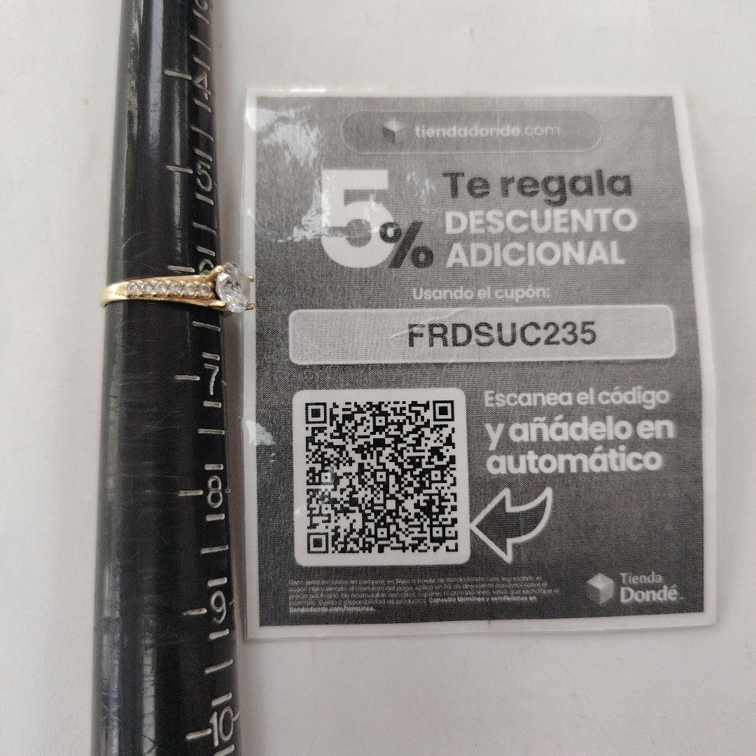 ANILLITO ORO 10 K 2.1 GRMS (SEMINUEVO)