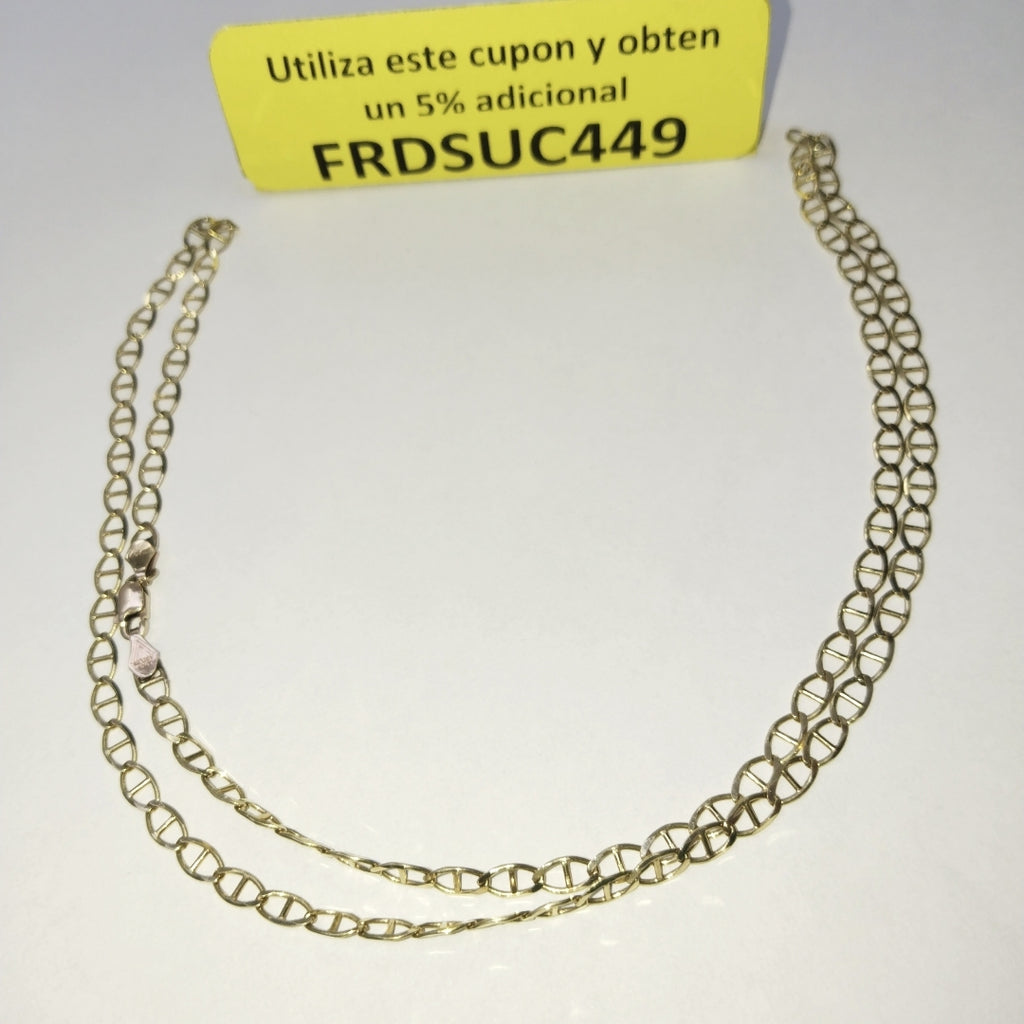 CADENA ORO 10 K 7 GRMS (SEMINUEVO)