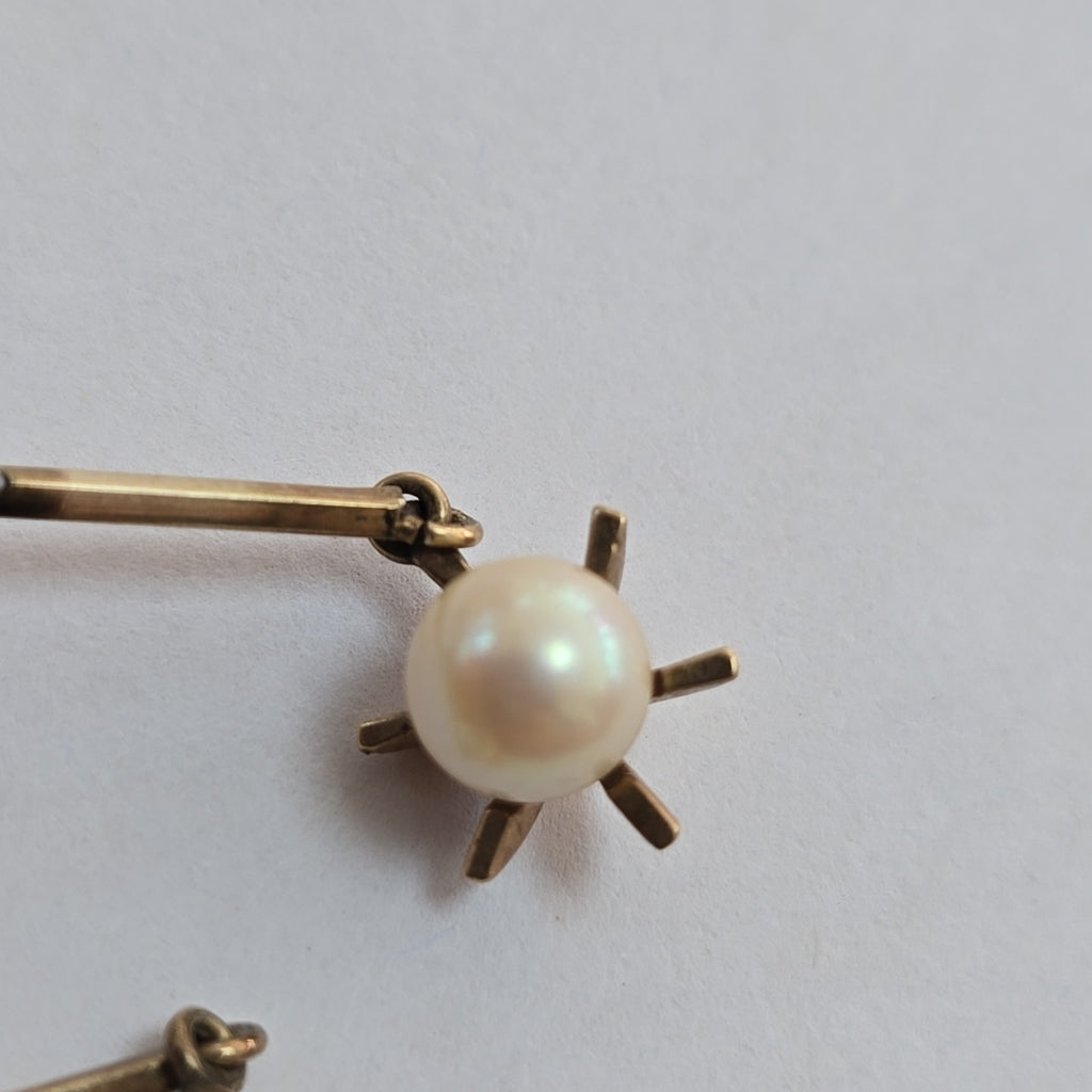 ARETES PAR ORO 8 K 4,50 GRMS (SEMINUEVO)